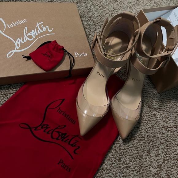 Christian Louboutin Multi Miss Nude 100 Size 39 - Picture 2 of 6